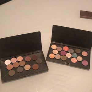 30 MAC eyeshadows - 2 Custom palettes